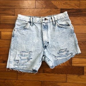 Size 29 Rustler high waisted mom shorts cut off